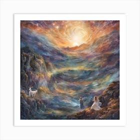 Polar Shift Schiehallion Scottish Mountain Art Print