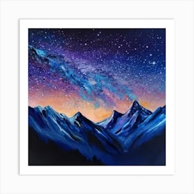 Milky Way Art Print