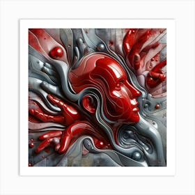 Abstract Painting 57 Art Print