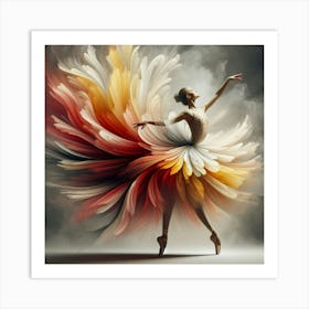 Ballet Dancer 2 Art Print