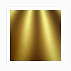 Golden Light Beams Art Print