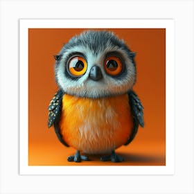 Cute Owl 5 Art Print