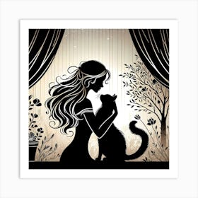 Creative Love And Relationship Illustration 9 Art Print