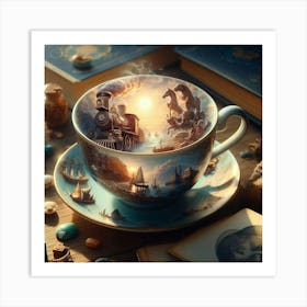 Tea Art 344 Art Print