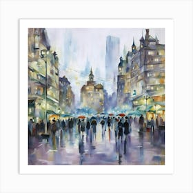 Cityscape 6 Art Print