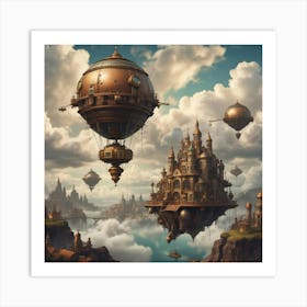 Steampunk 3 Art Print