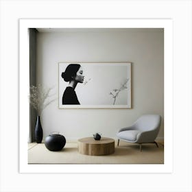 Asian Woman Art Print