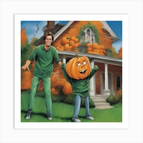 Pumpkin Patch Art Print