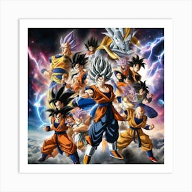 Dragon Ball Super 45 Art Print