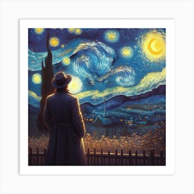 Starry Night Art Print