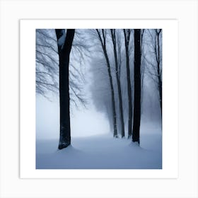 'Snow' Art Print