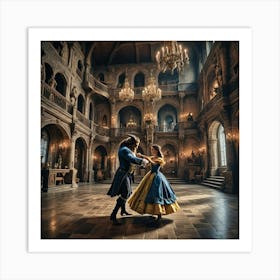 Beauty And The Beast Art Print