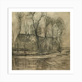 Farm Near Duivendrecht, The Sea (1905–1914) By Piet Mondrian Art Print