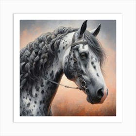 Horse Portrait 1 Art Print