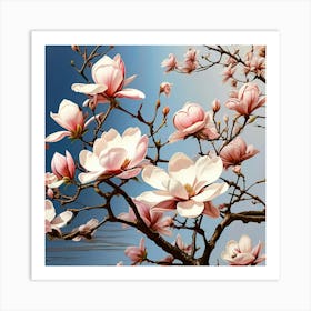 Magnolia 8 Art Print