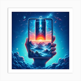 Energyzer 1.0 Art Print