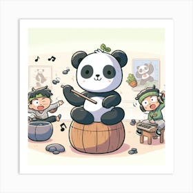 Panda Bear Art Print