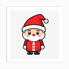 Santa Claus 3 Art Print