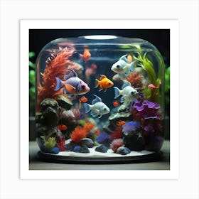 Fish Tank Art Print