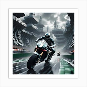 Future Motogp 5 Art Print