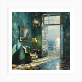 Room By The Sea Art Print