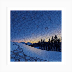 Winter'S Night Art Print