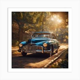 Vintage Car Art Print