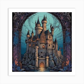 Castle In The Sky Art Print