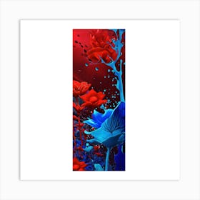 Flowers In The Water Art Print