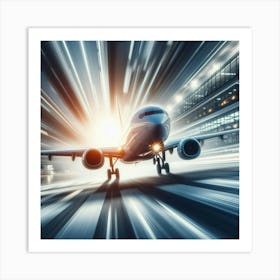 Airport - Airplane Stock Videos & Royalty-Free Footage Art Print