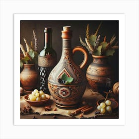 Georgian Ceramics Art Print