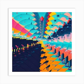 Psychedelic Art Art Print