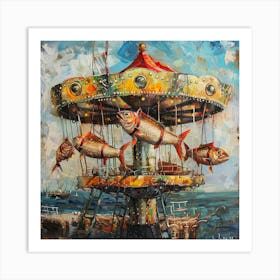 Sardine Carousel Series 2 Art Print