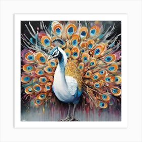 Peacock 3 Art Print