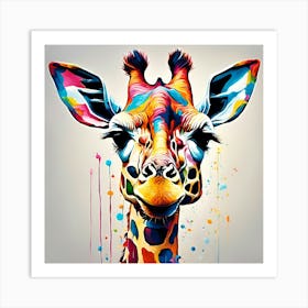 Giraffe Art Print