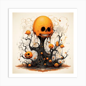 Halloween Collection By Csaba Fikker 83 Art Print