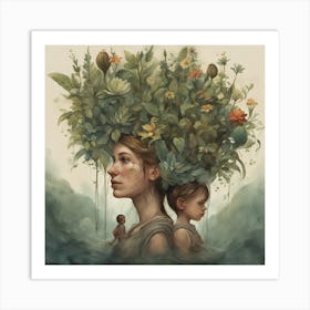 'The Mother' Art Print