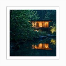 Cabin In The Woods 2 Art Print