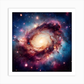 Galaxy 3 Art Print