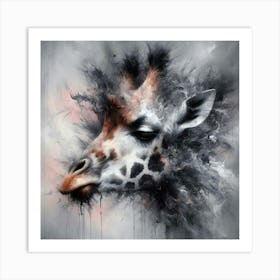 Giraffe 13 Art Print