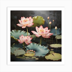 Lotus Art Print