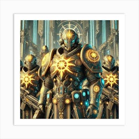 Solar Guardians Converted 2 Art Print