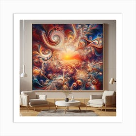 Abstract Painting 3 Art Print