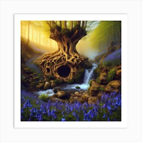 Tree In The Forest 1 Art Print