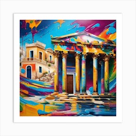 Greece 1 Art Print