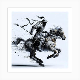 Creative Horse Beauty Illustration Nr 147 Art Print