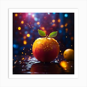 Red Apple 3 Art Print