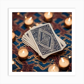 Tarot Cards Art Print