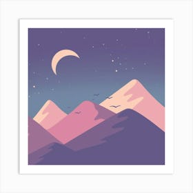 Mountain Landscape Art Print