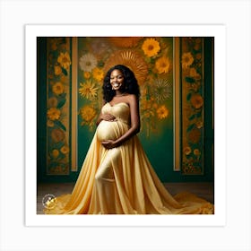 Maternity Portrait Art Print